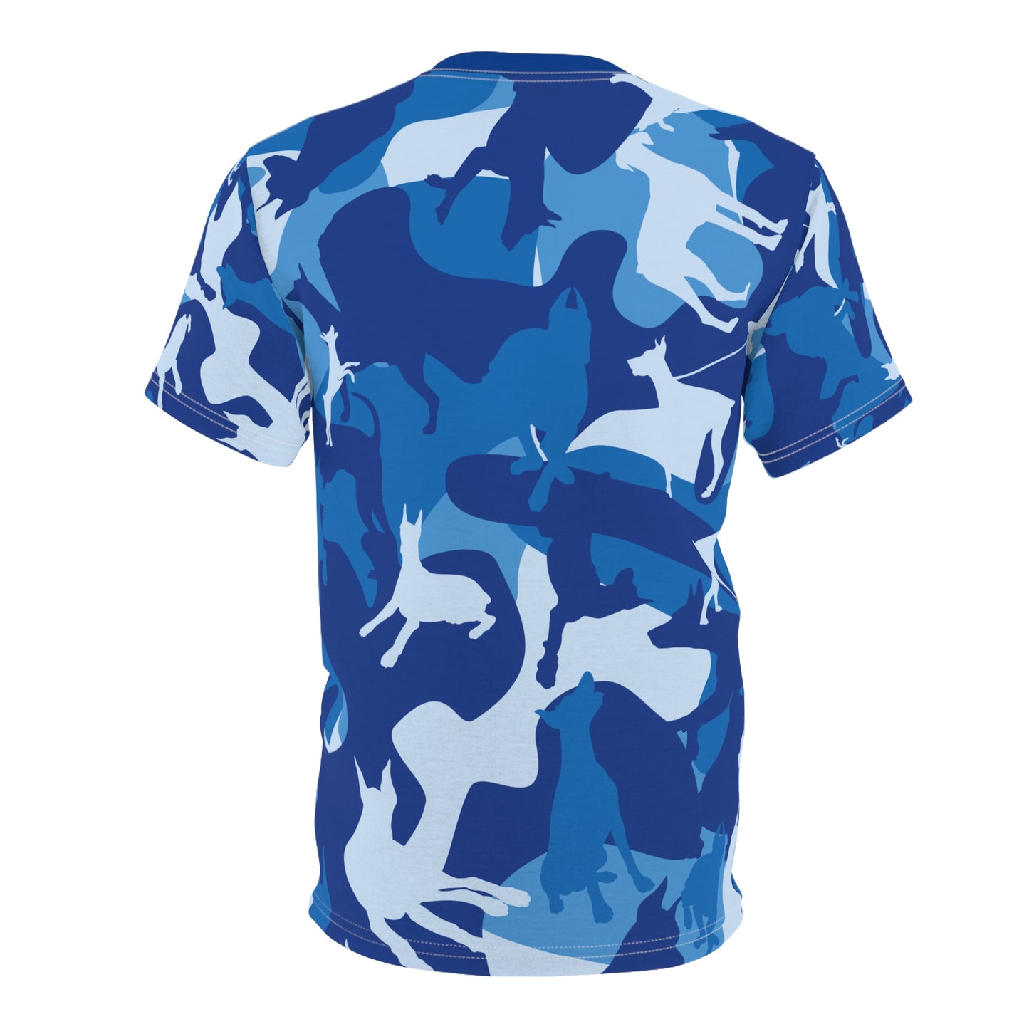 Doberman Camo 2 Unisex Cut & Sew Tee (AOP)