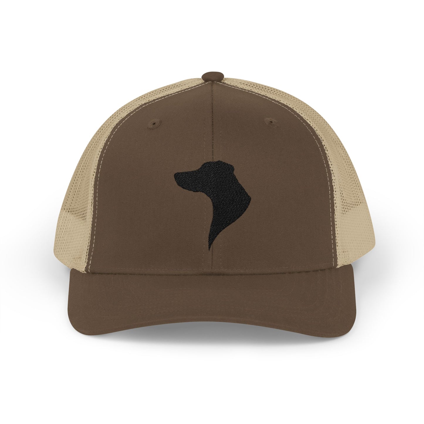 Doberman 3 Silhouette Snapback Trucker Cap