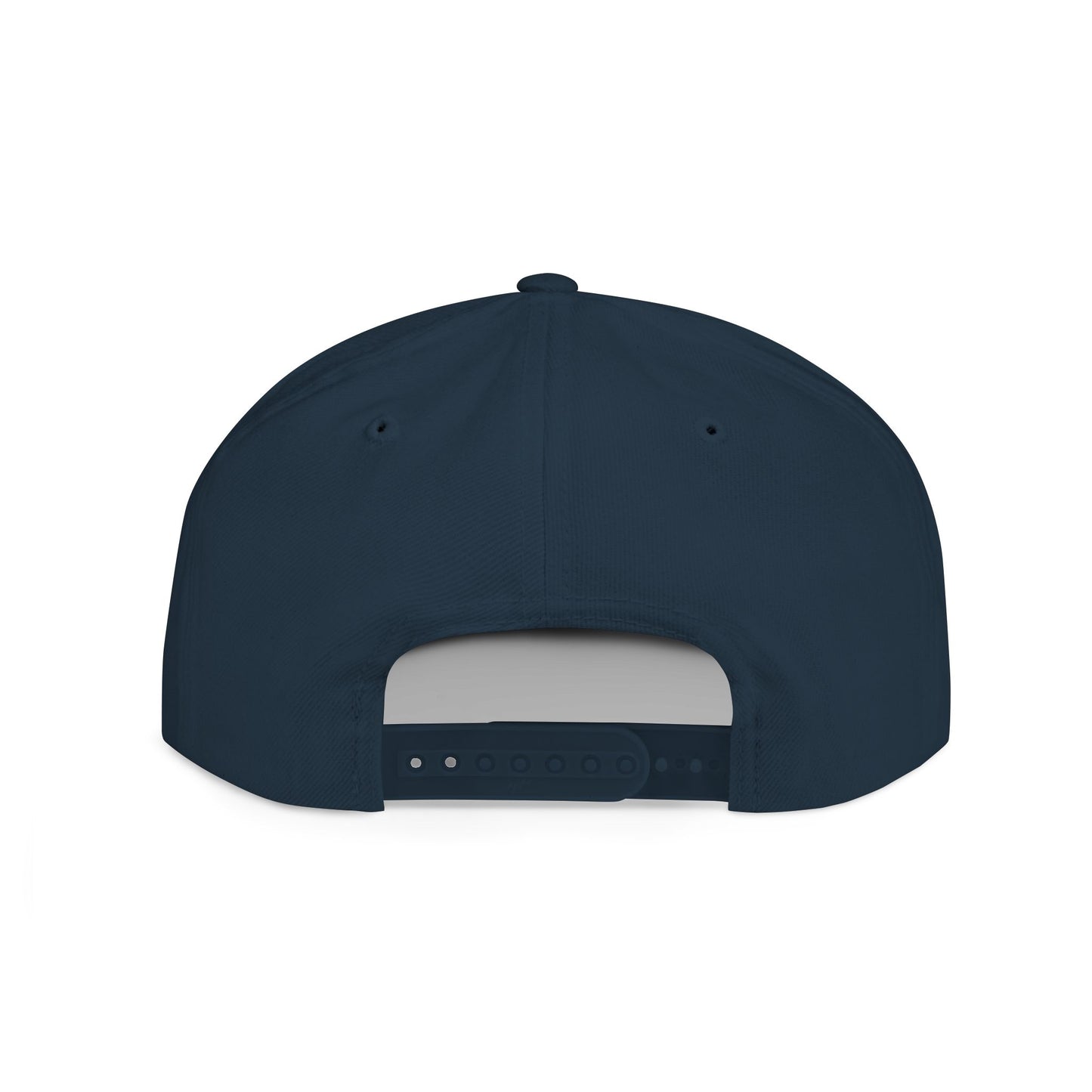 Custom Dog Silhouette Flat Bill Snapback Cap - Stylish Pet Lover Hat