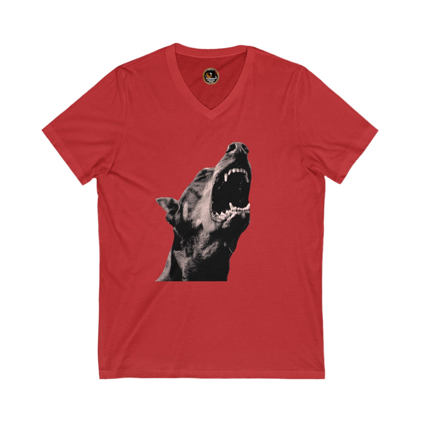 DTT 16 Private Label Unisex Jersey Short Sleeve V-Neck Tee