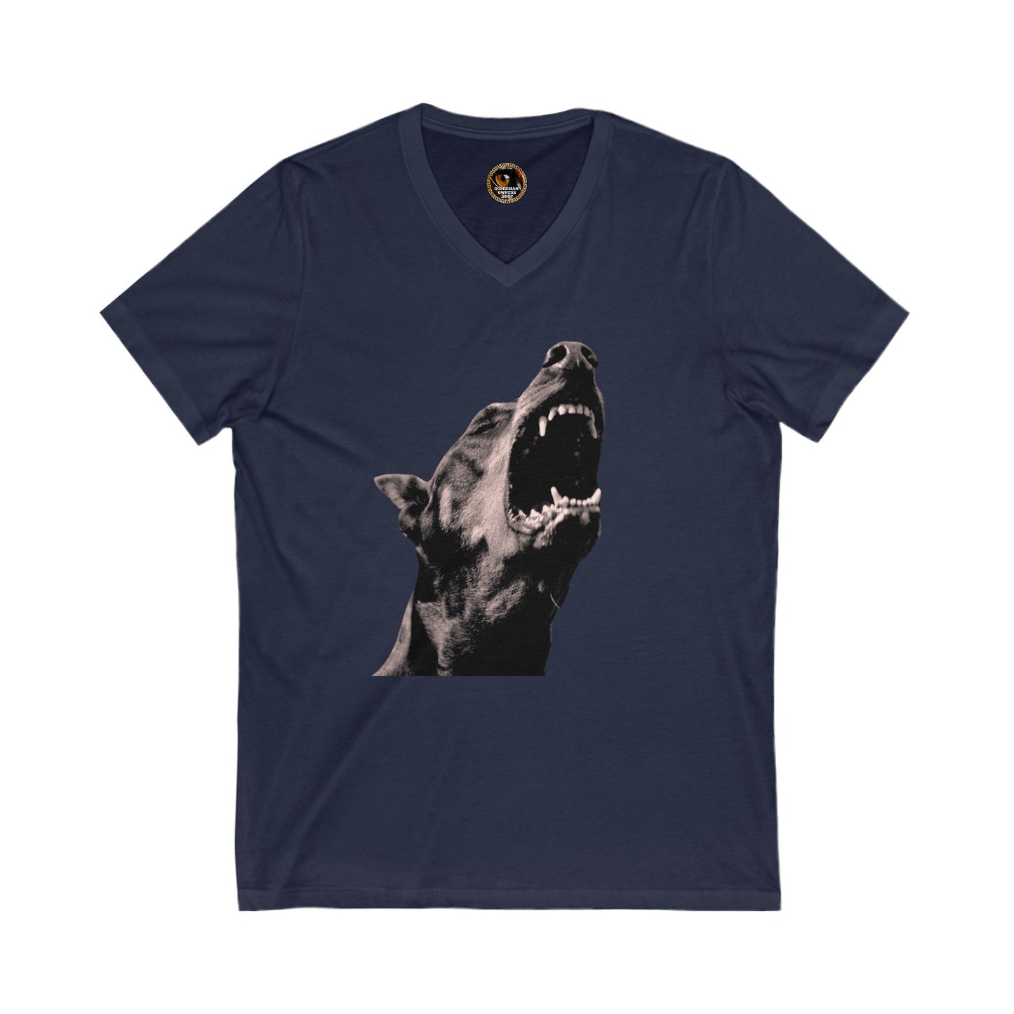 DTT 16 Private Label Unisex Jersey Short Sleeve V-Neck Tee