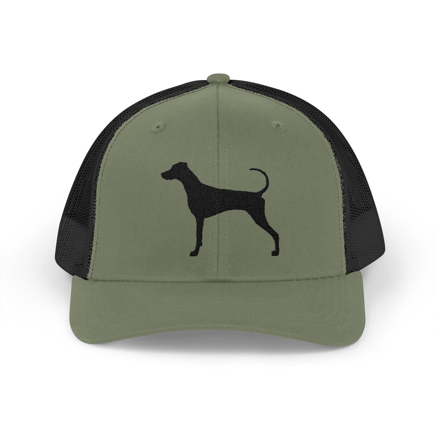 Doberman 4 Silhouette Snapback Trucker Cap