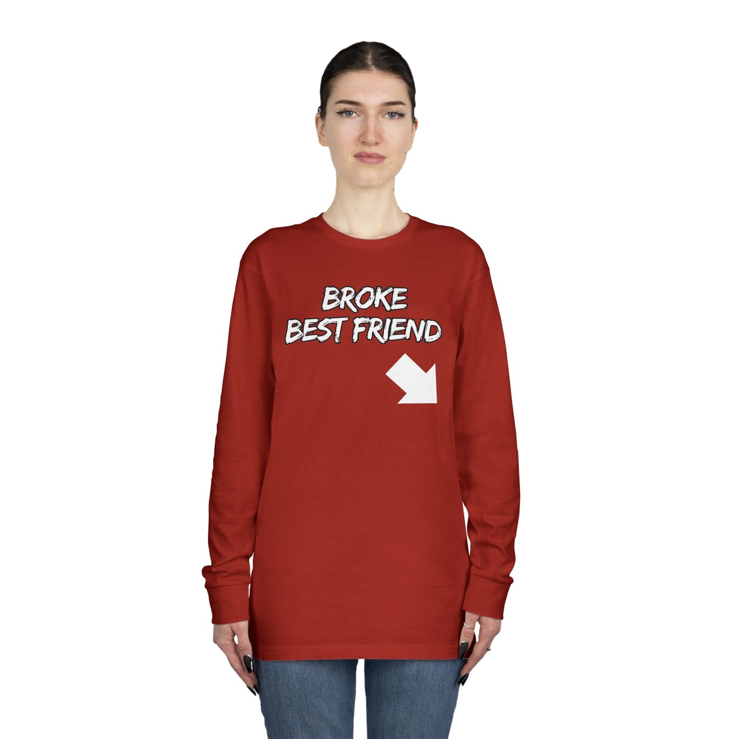 Bestfriend 1| Long Sleeve Crewneck Tee