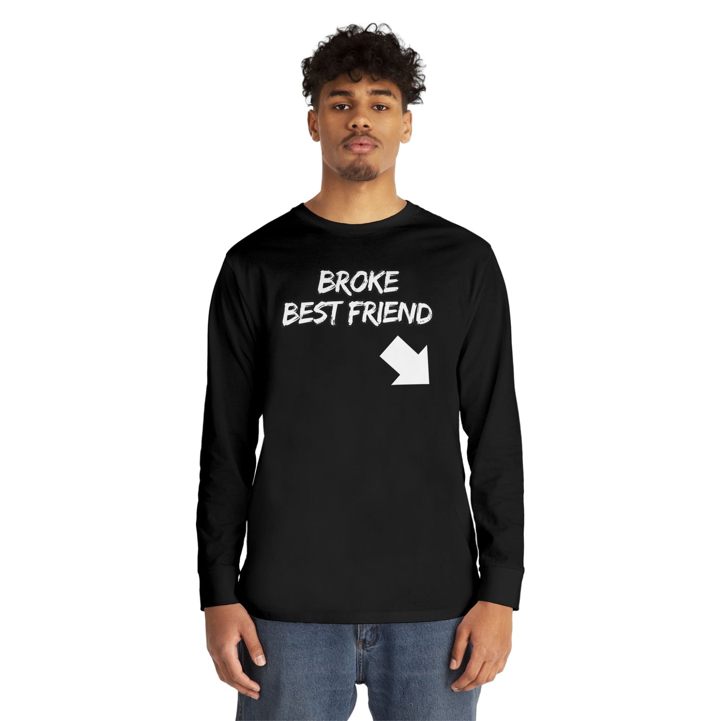 Bestfriend 1| Long Sleeve Crewneck Tee