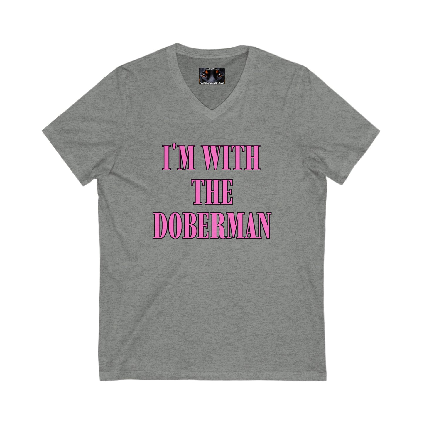 Owners 3 Private Label Unisex Jersey Short Sleeve V-Neck Tee