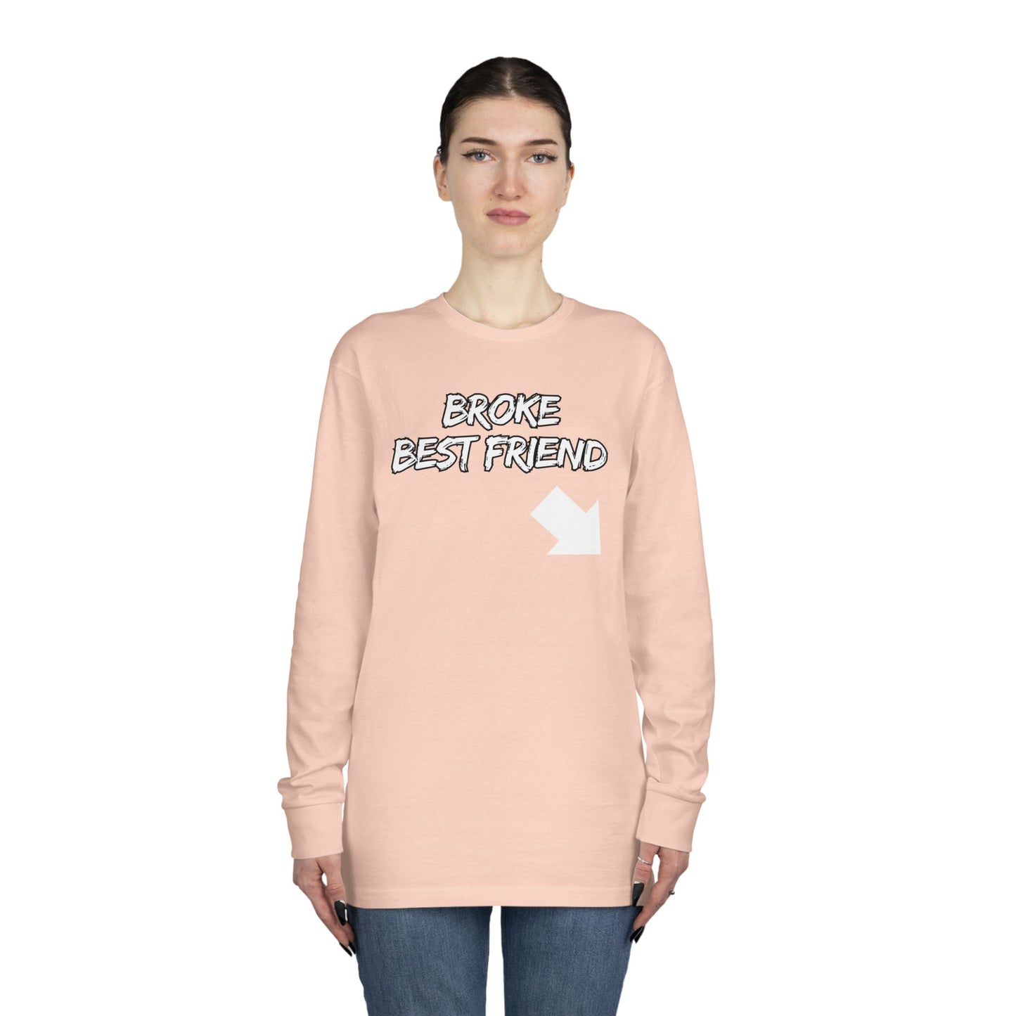 Bestfriend 1| Long Sleeve Crewneck Tee
