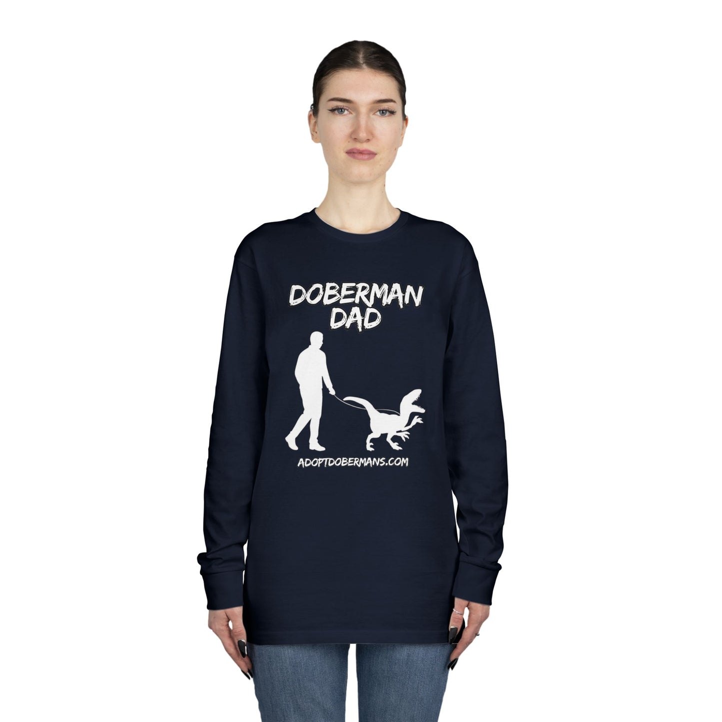 Adopt Dad 11 | Long Sleeve Crewneck Tee