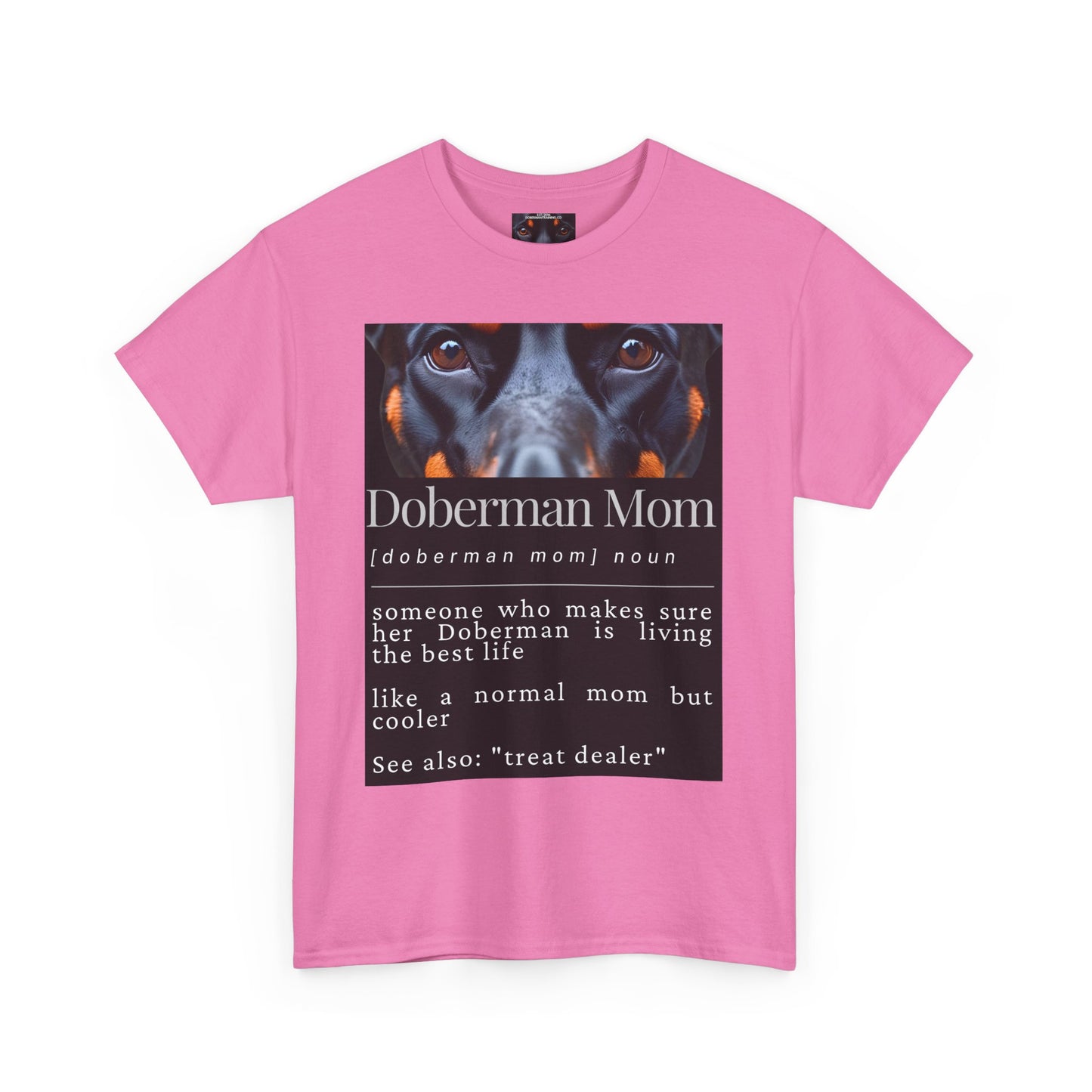 Doberman Mom S1 Private Lable Unisex Heavy Cotton Tee