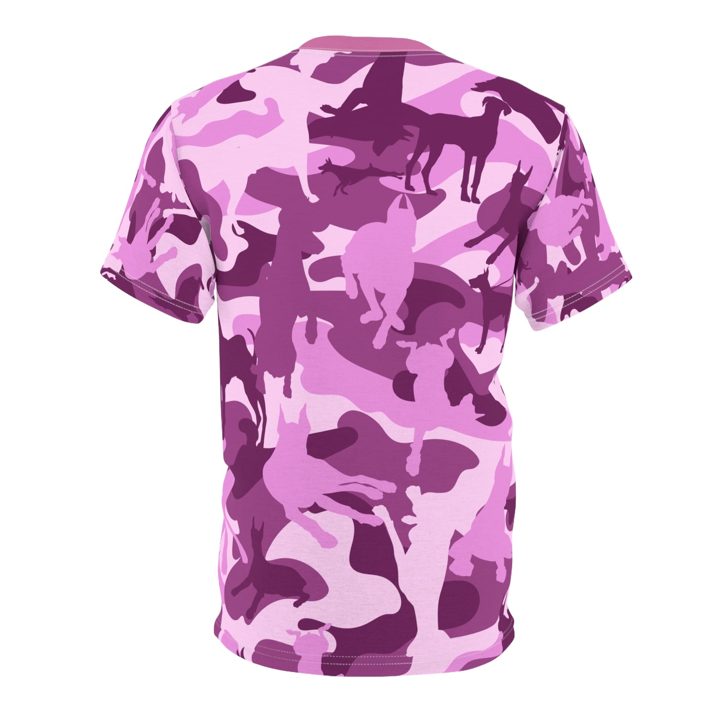 Doberman Camo 4 Unisex Cut & Sew Tee (AOP)