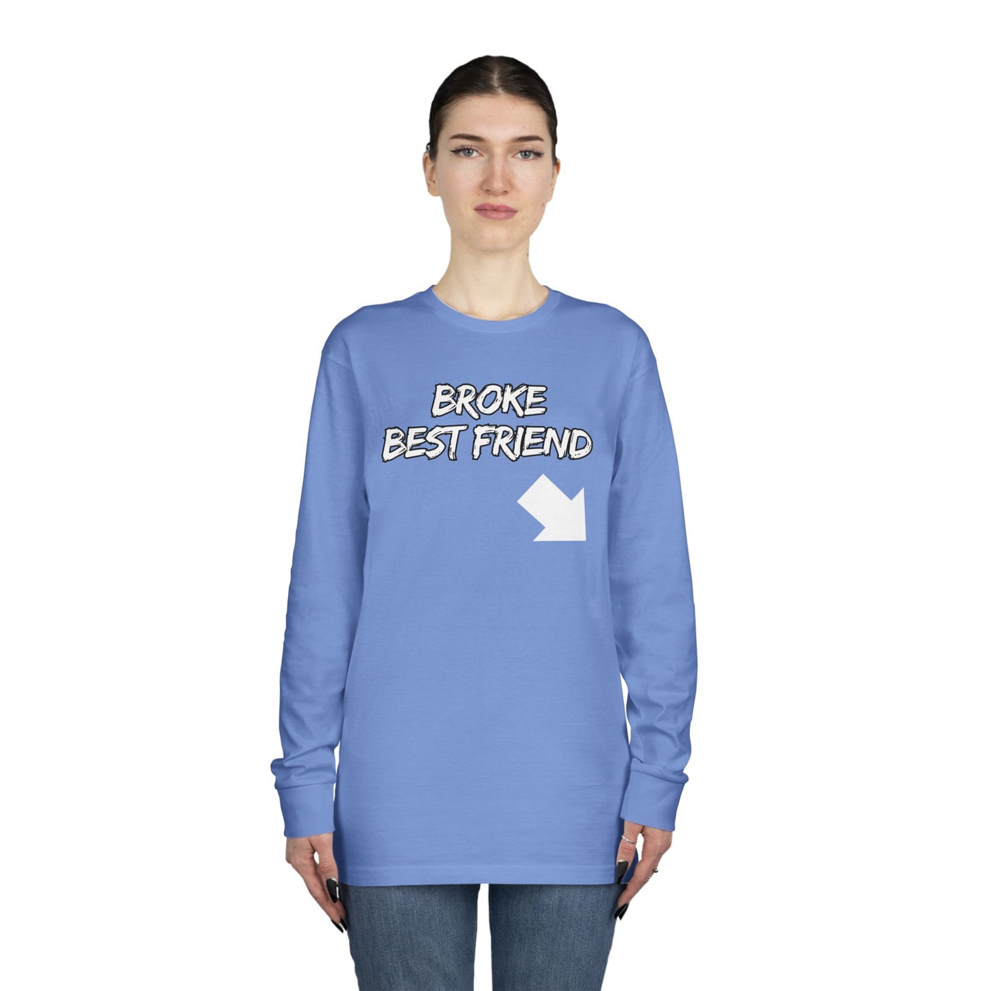 Bestfriend 1| Long Sleeve Crewneck Tee