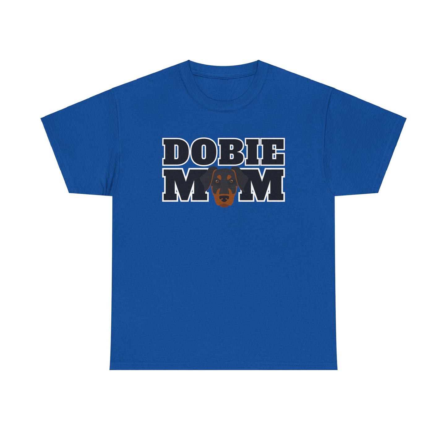 Dobie Mom 03 2025 Unisex Heavy Cotton Tee