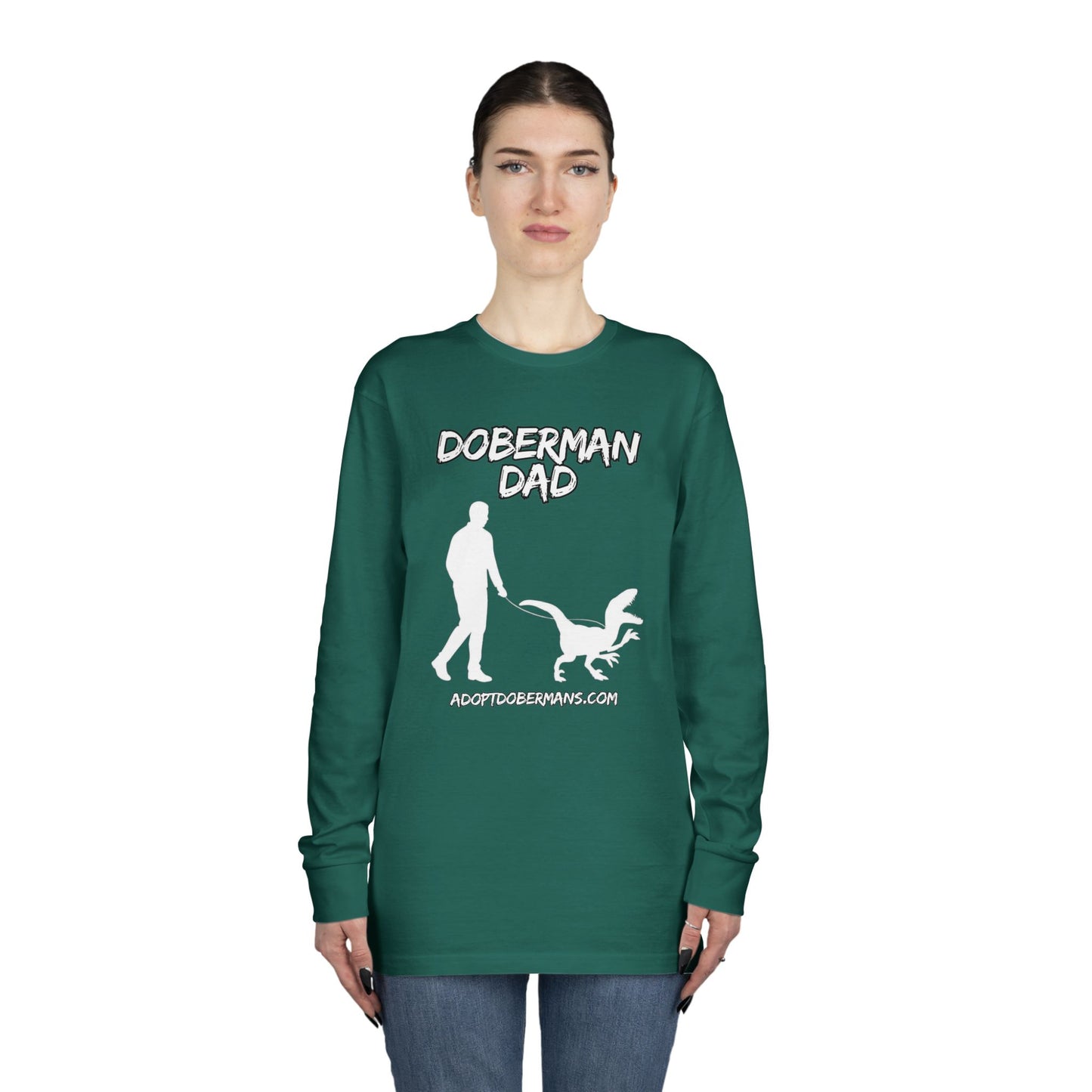 Adopt Dad 11 | Long Sleeve Crewneck Tee