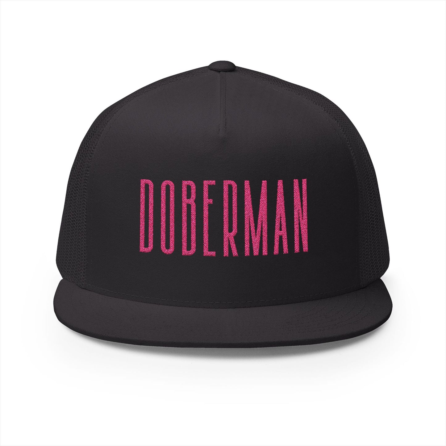 Doberman 2 Panel Trucker Cap