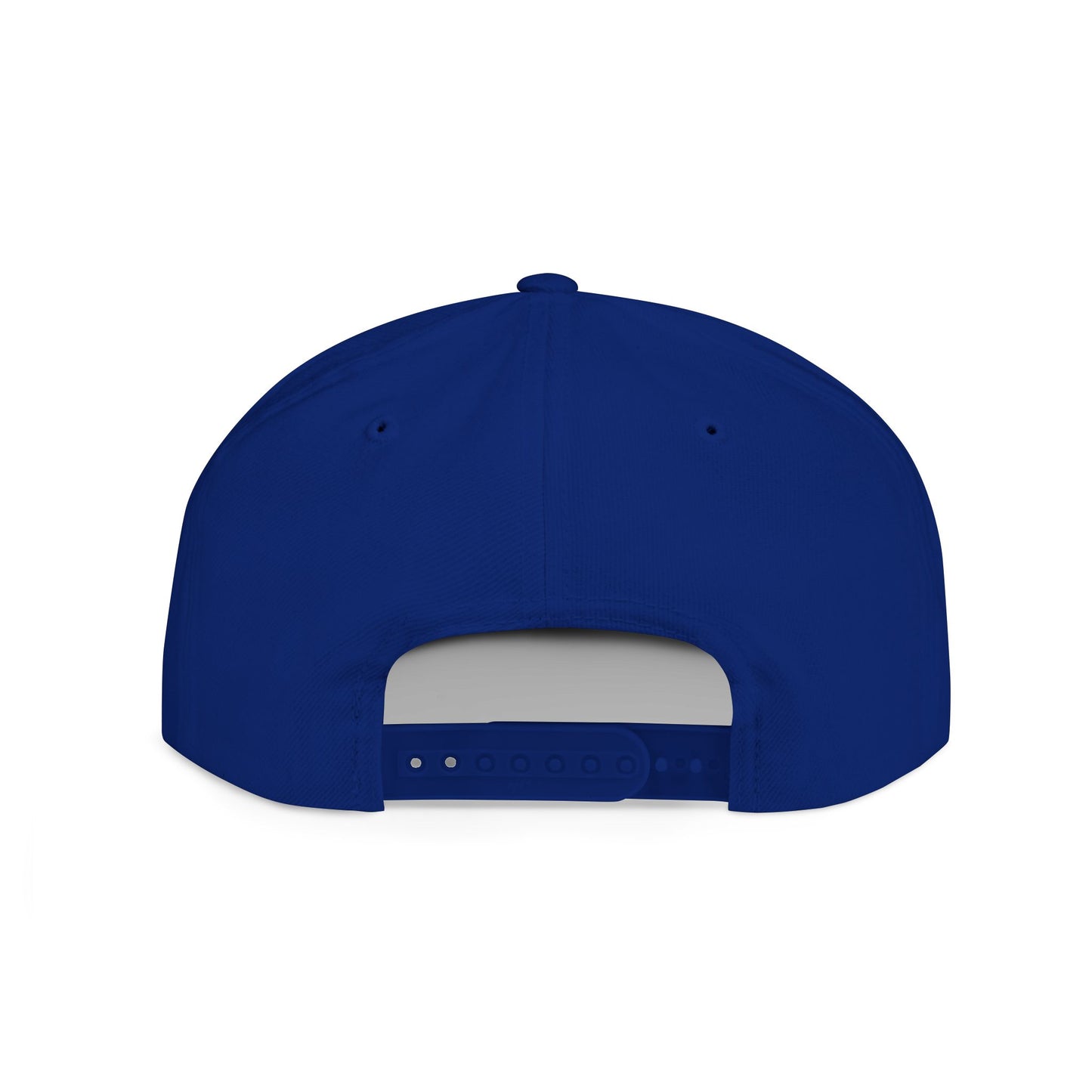 Custom Dog Silhouette Flat Bill Snapback Cap - Stylish Pet Lover Hat