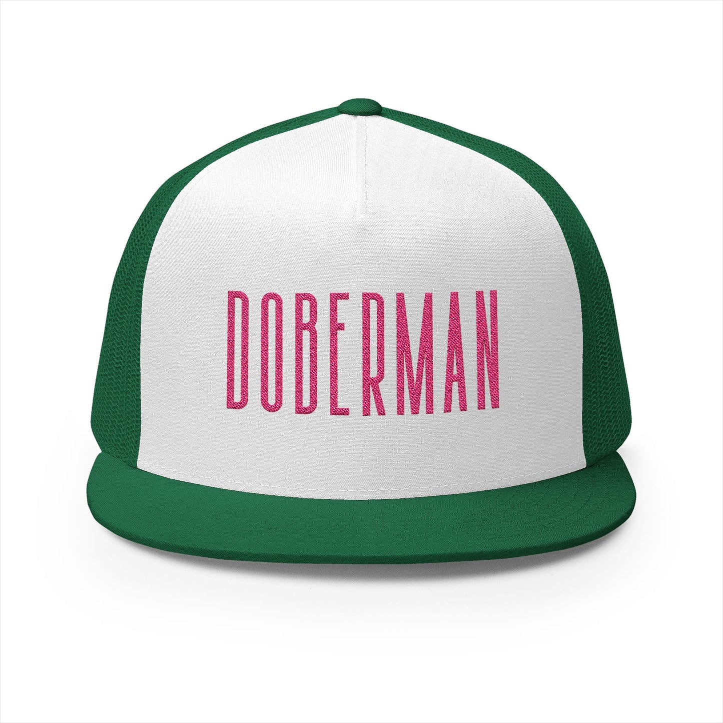Doberman 2 Panel Trucker Cap