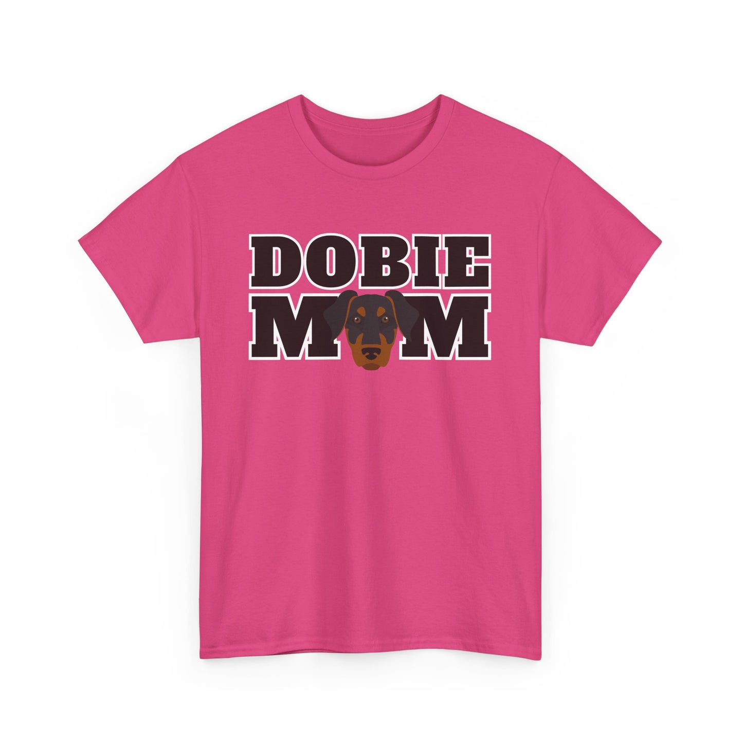 Dobie Mom 03 2025 Unisex Heavy Cotton Tee