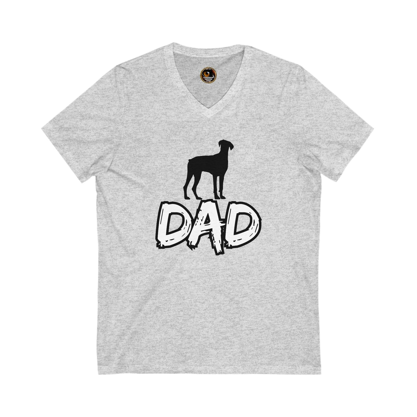Dad 1 Special Edition Private Label Unisex Jersey Short Sleeve V-Neck Tee
