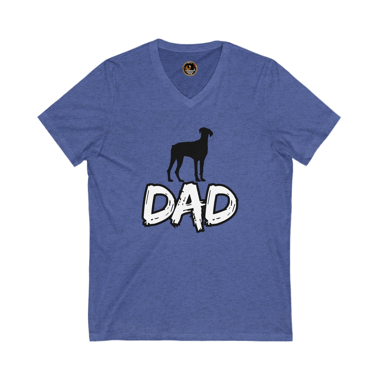 Dad 1 Special Edition Private Label Unisex Jersey Short Sleeve V-Neck Tee
