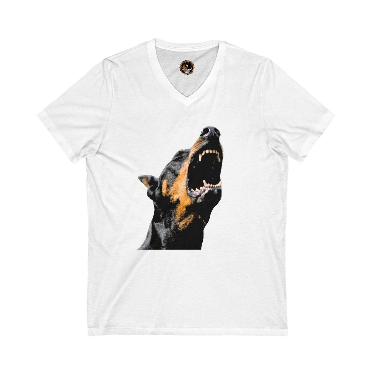 DTT 15 Private Label Unisex Jersey Short Sleeve V-Neck Tee