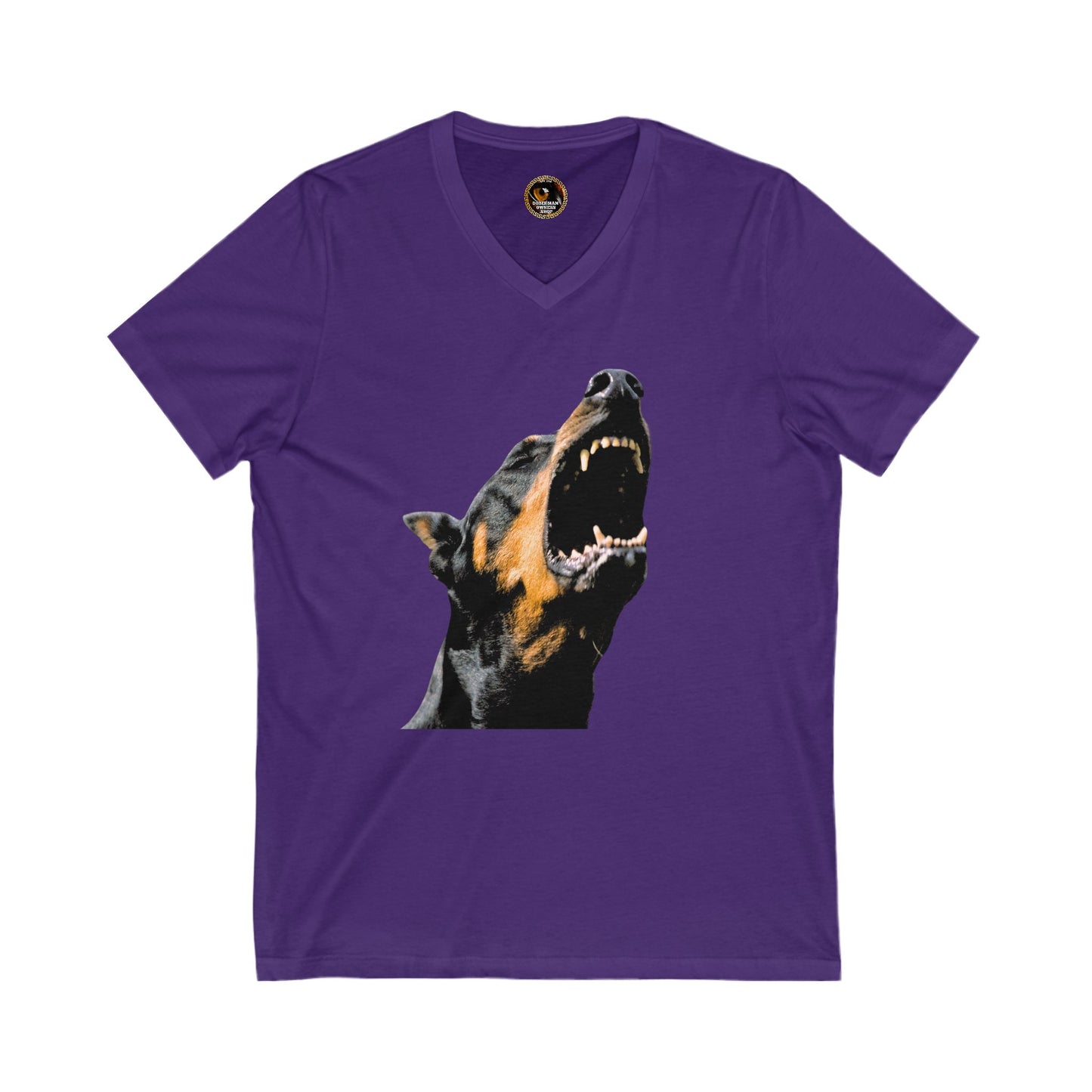 DTT 15 Private Label Unisex Jersey Short Sleeve V-Neck Tee