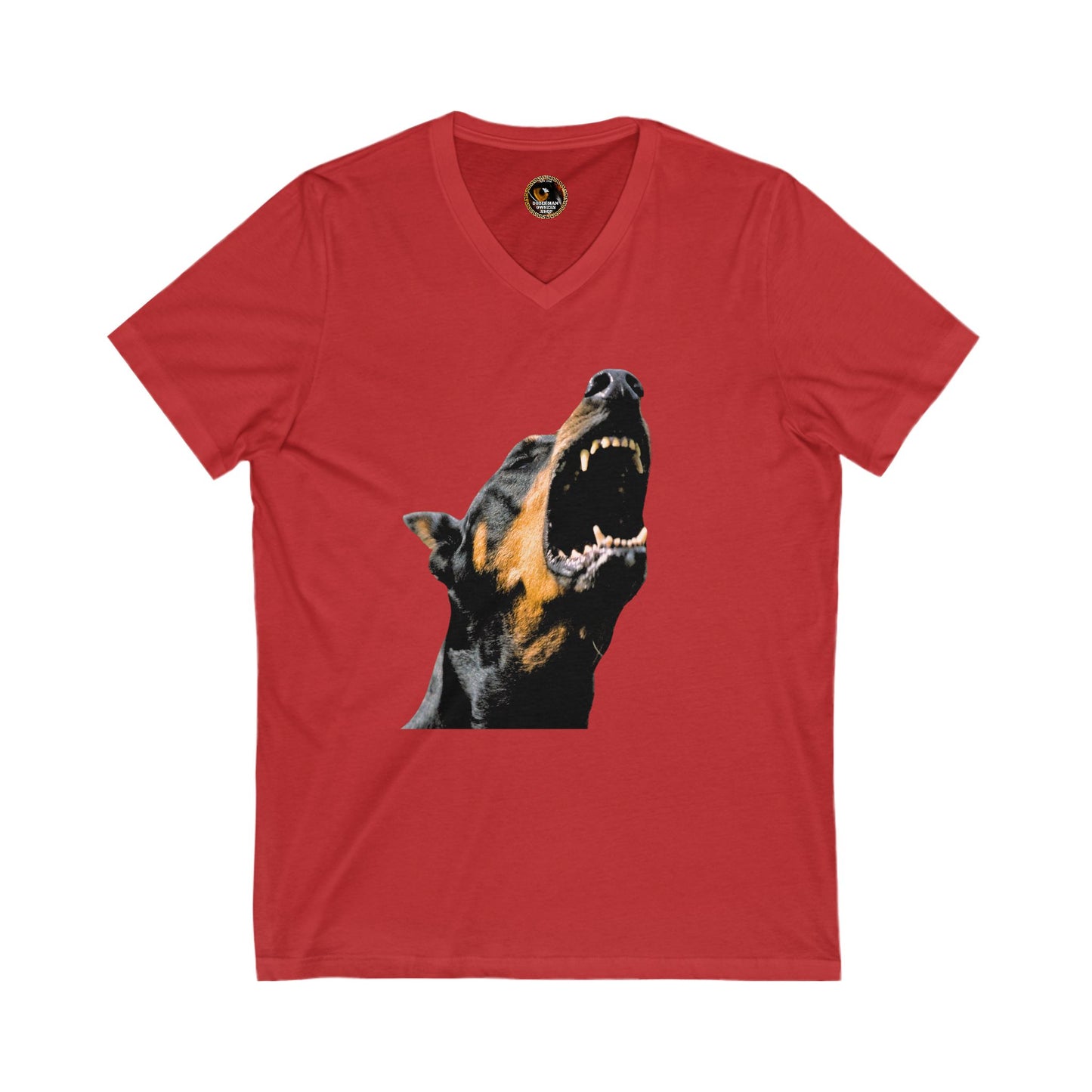 DTT 15 Private Label Unisex Jersey Short Sleeve V-Neck Tee