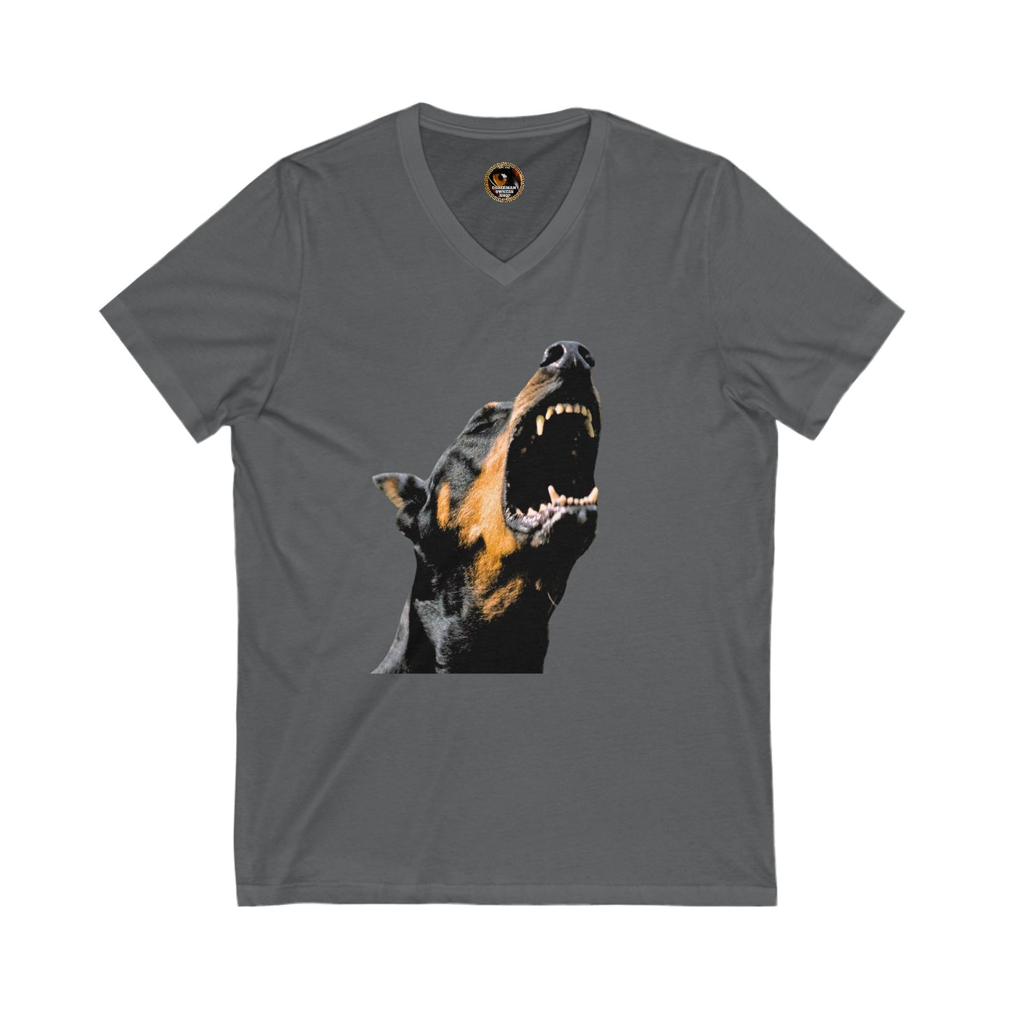 DTT 15 Private Label Unisex Jersey Short Sleeve V-Neck Tee