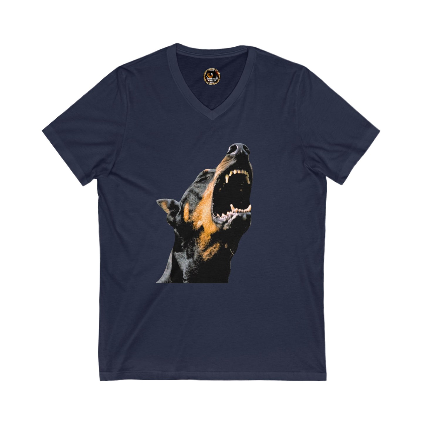 DTT 15 Private Label Unisex Jersey Short Sleeve V-Neck Tee