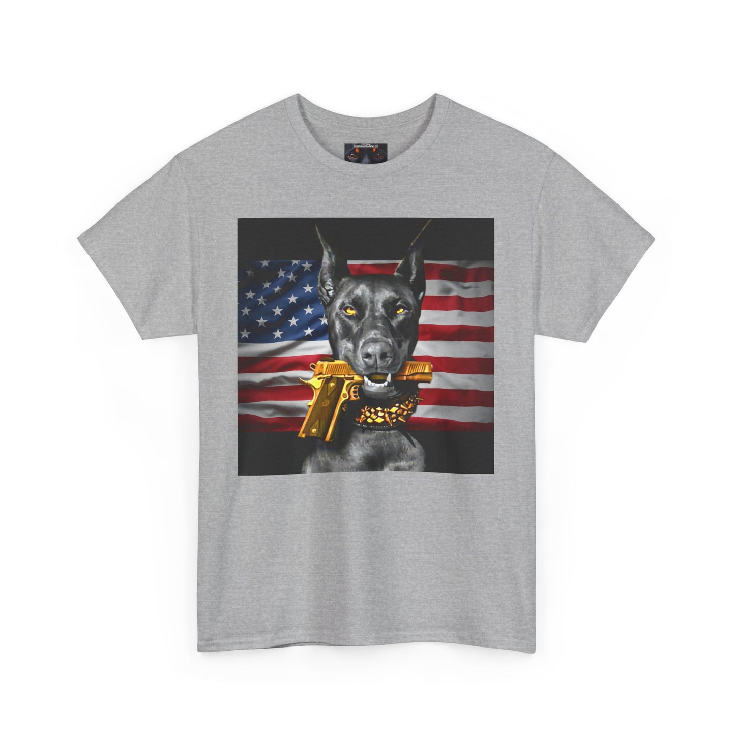 USA 2 Private Lable Unisex Heavy Cotton Tee