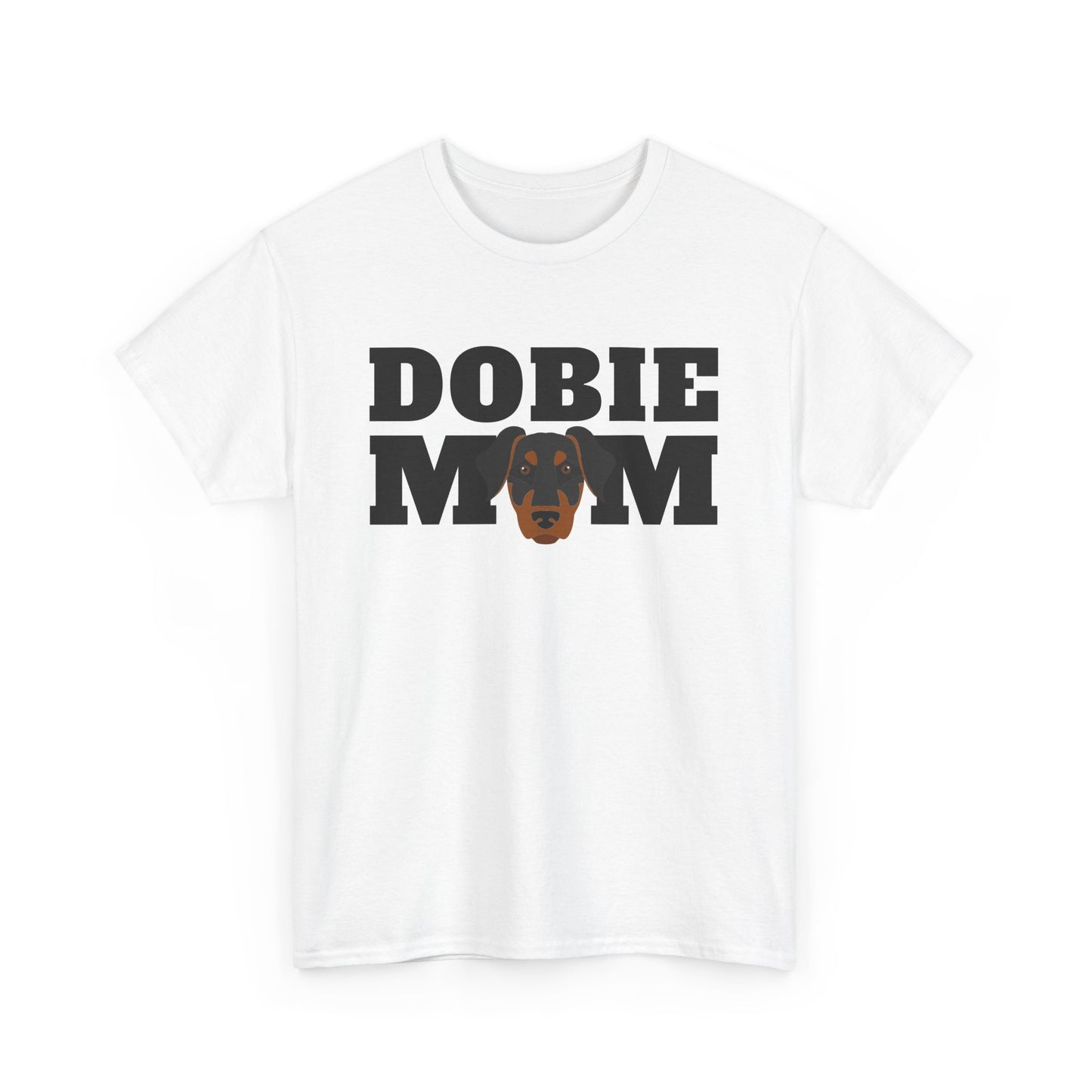 Dobie Mom 03 2025 Unisex Heavy Cotton Tee