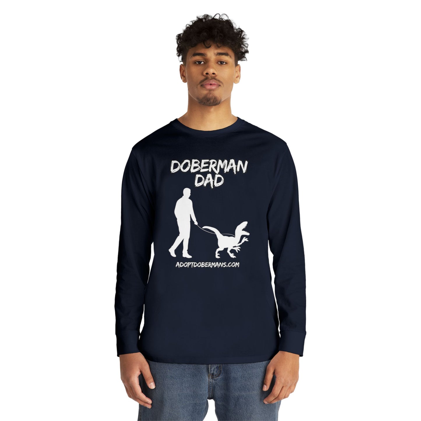 Adopt Dad 11 | Long Sleeve Crewneck Tee