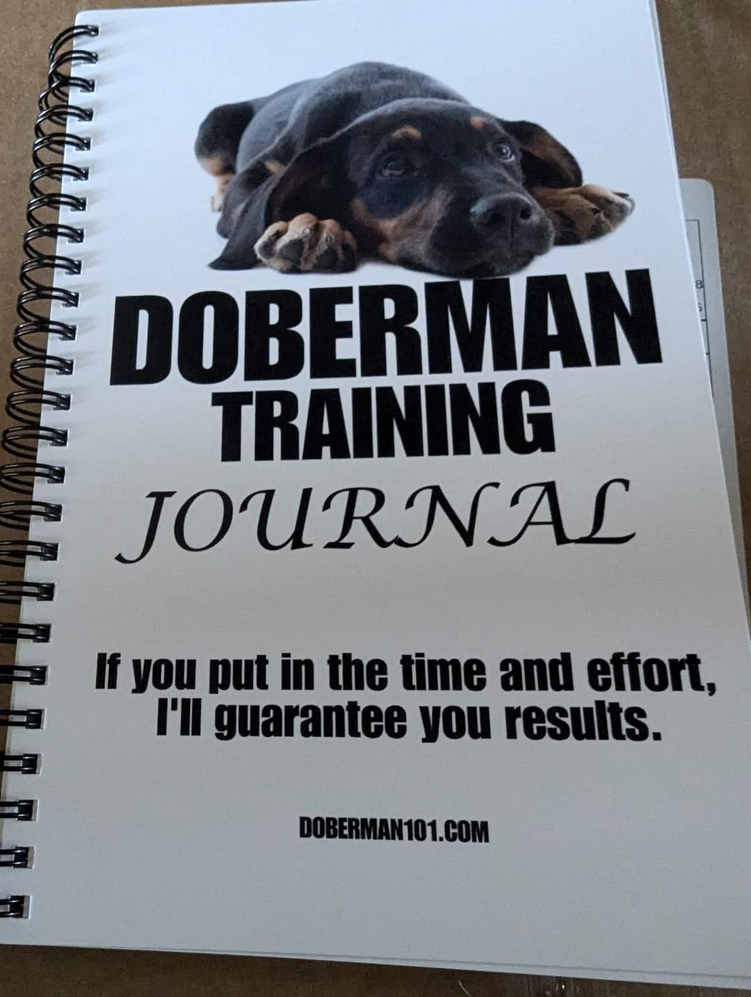 Doberman Training Journal SE 3
