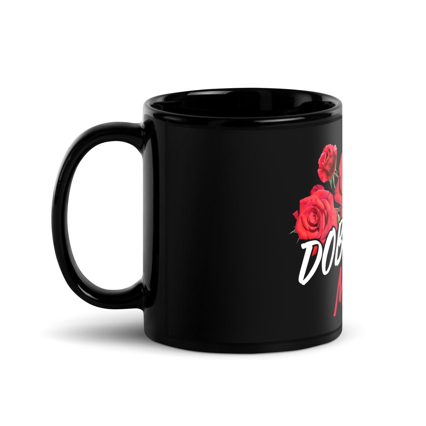 Mom 5 Black Glossy Mug