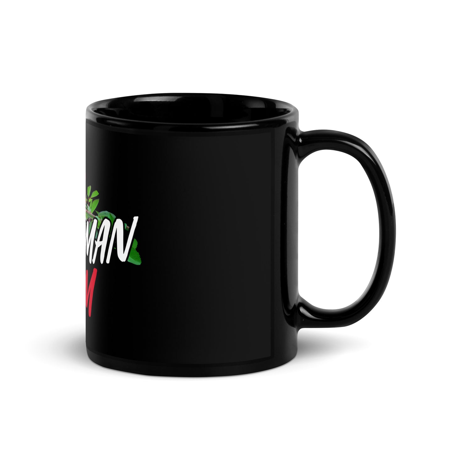 Mom 5 Black Glossy Mug