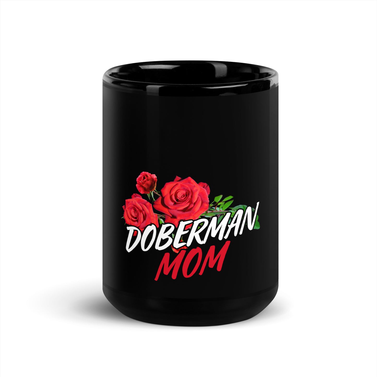 Mom 5 Black Glossy Mug