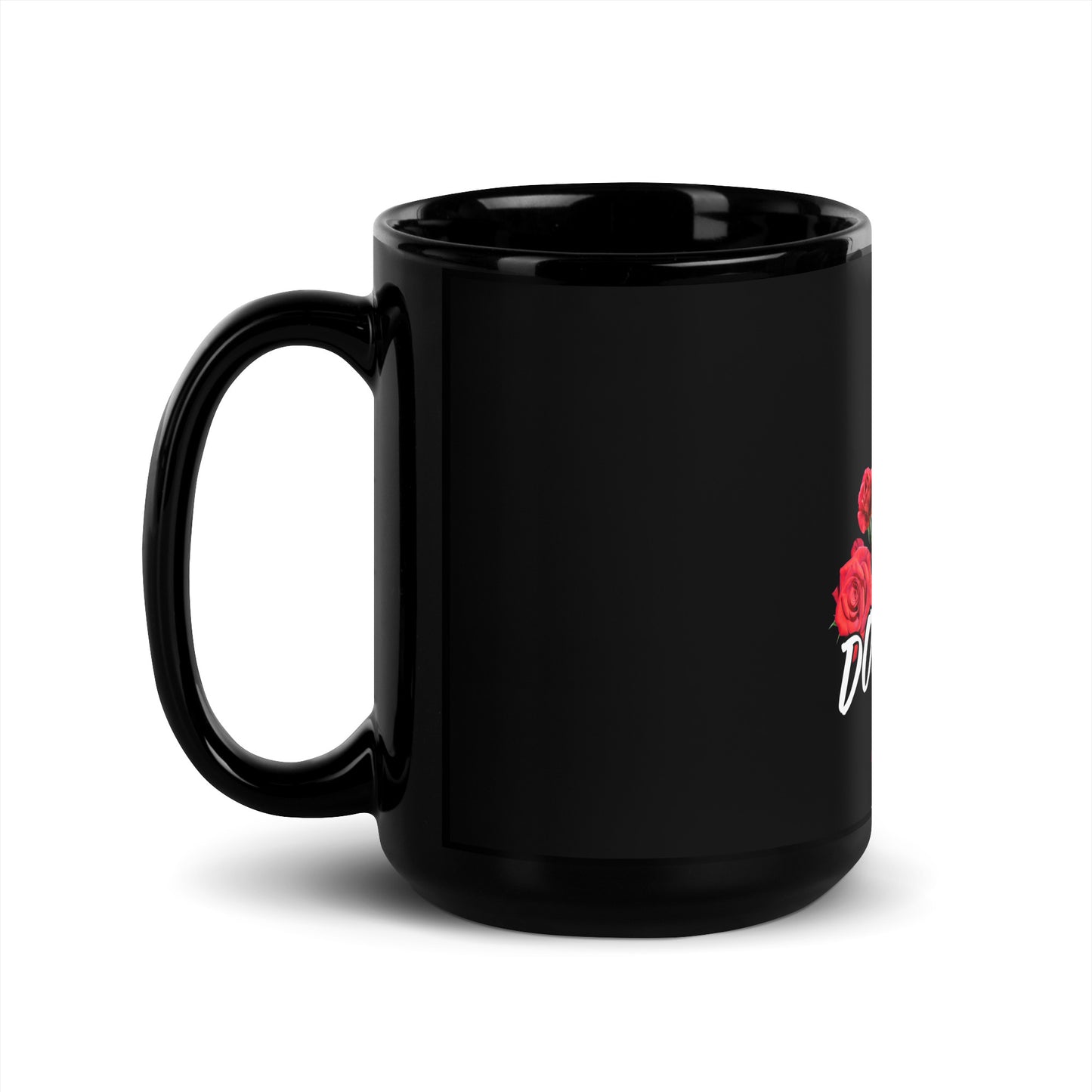 Mom 5 Black Glossy Mug