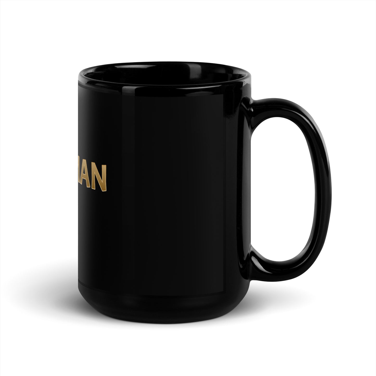 Dad 2 Black Glossy Mug