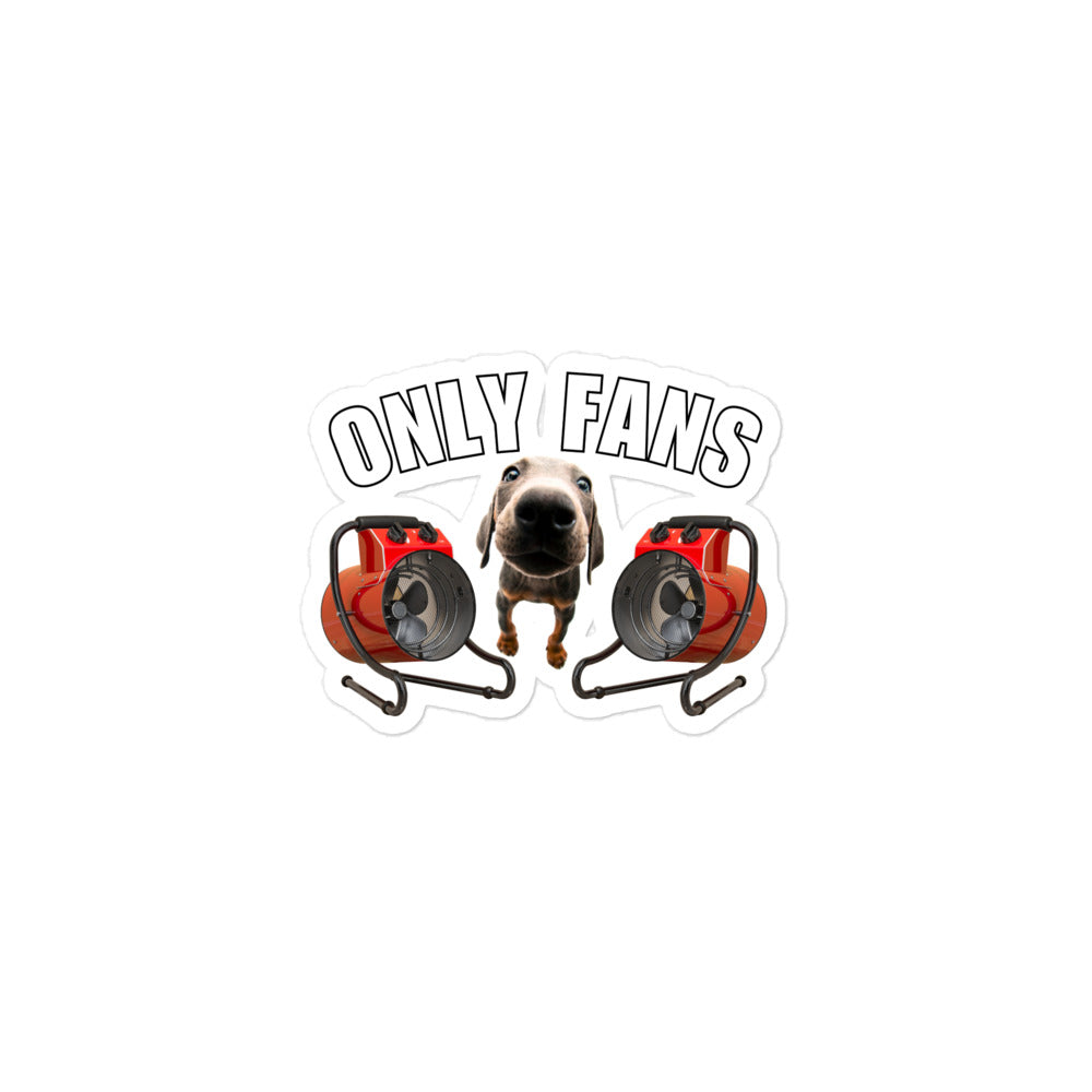 Only Fans Bubble-free stickers