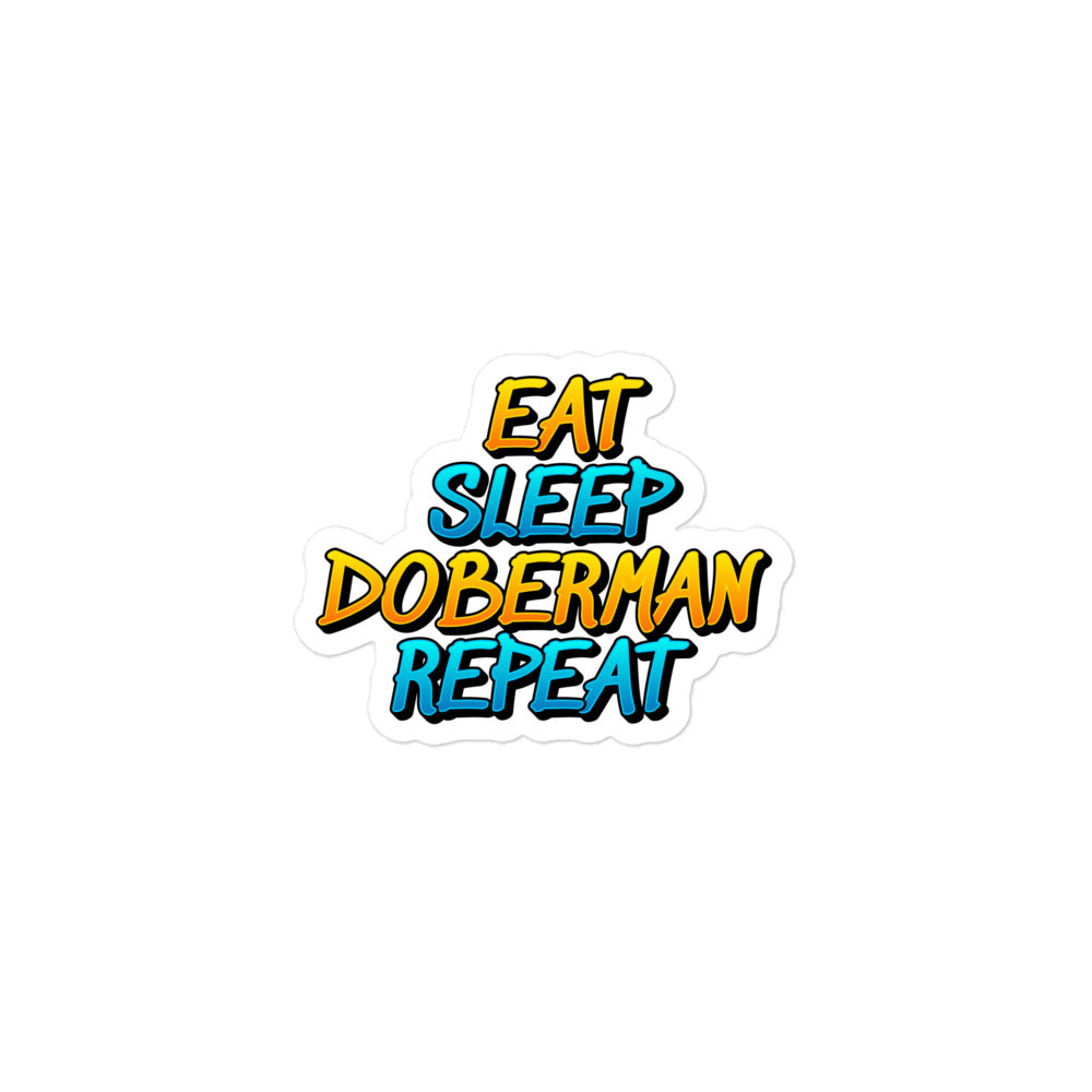 Eat 1 Bubble-free stickers