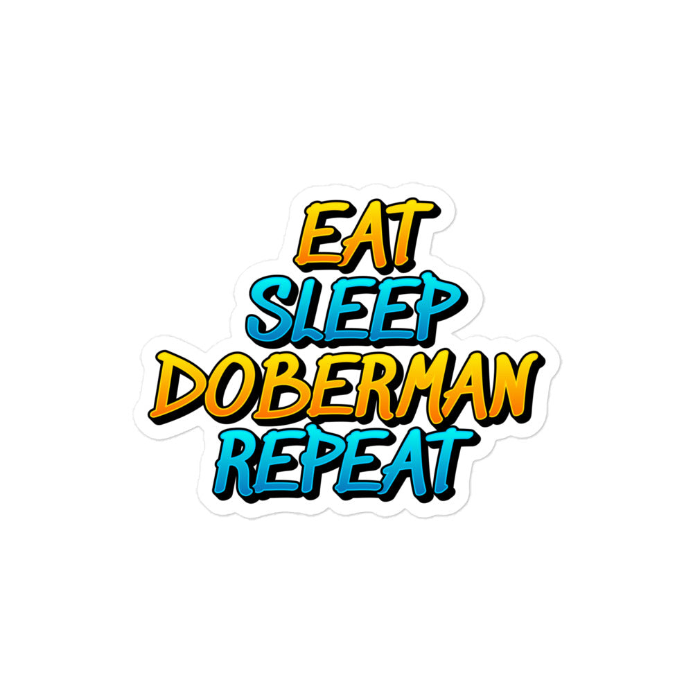 Eat 1 Bubble-free stickers