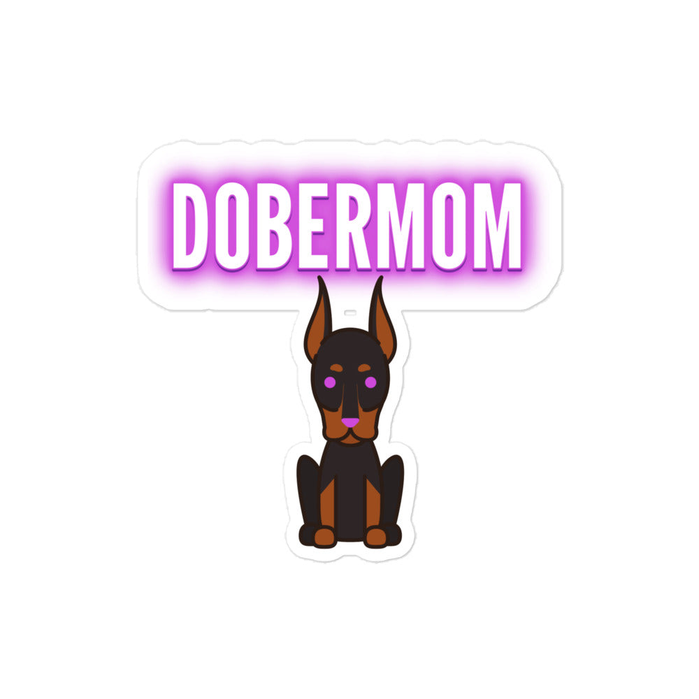 Dober Mom Bubble-free stickers