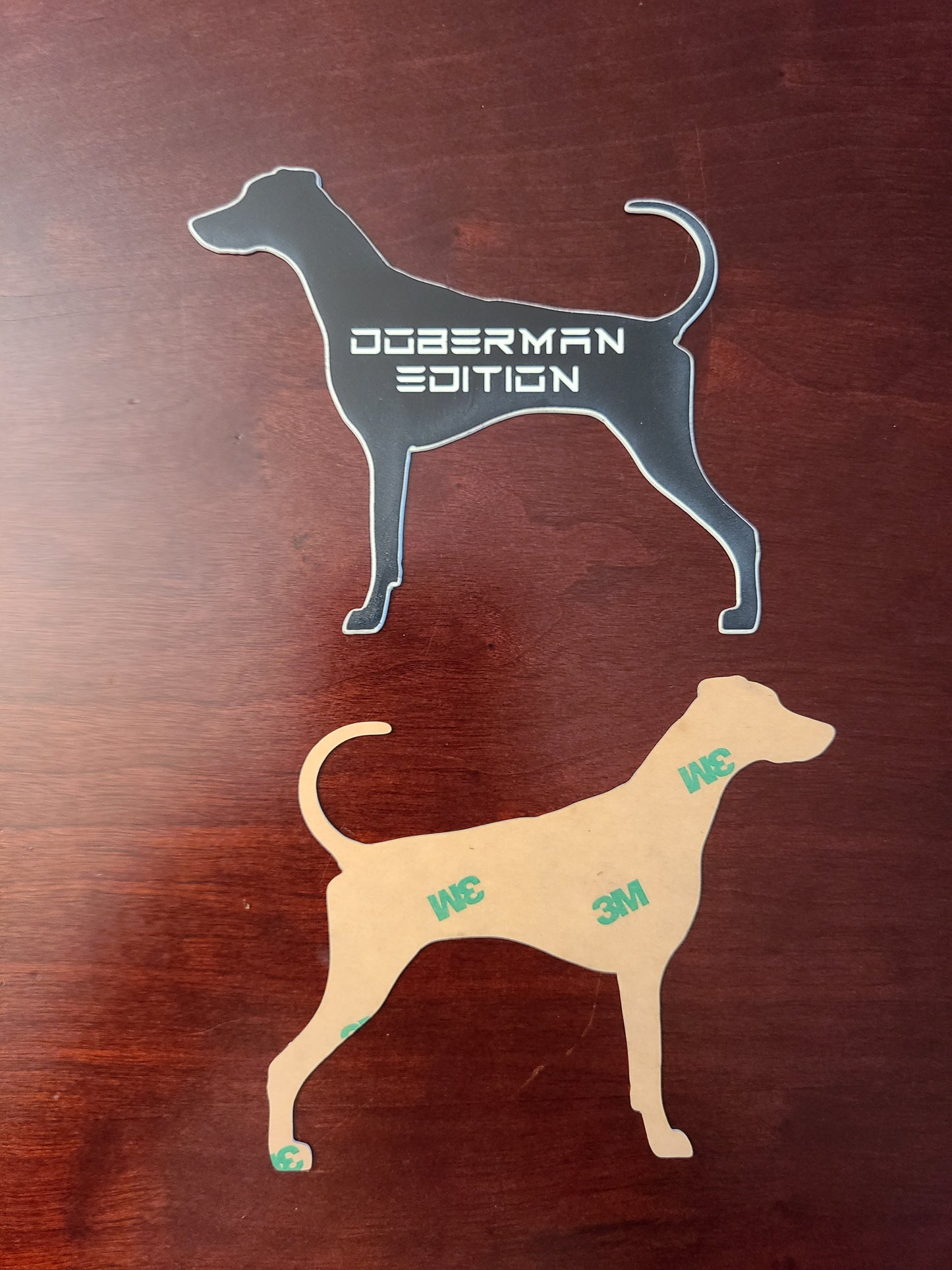 Doberman Edition 1, 2 & 3 Vinyl Cut 3M Vehicle Emblem