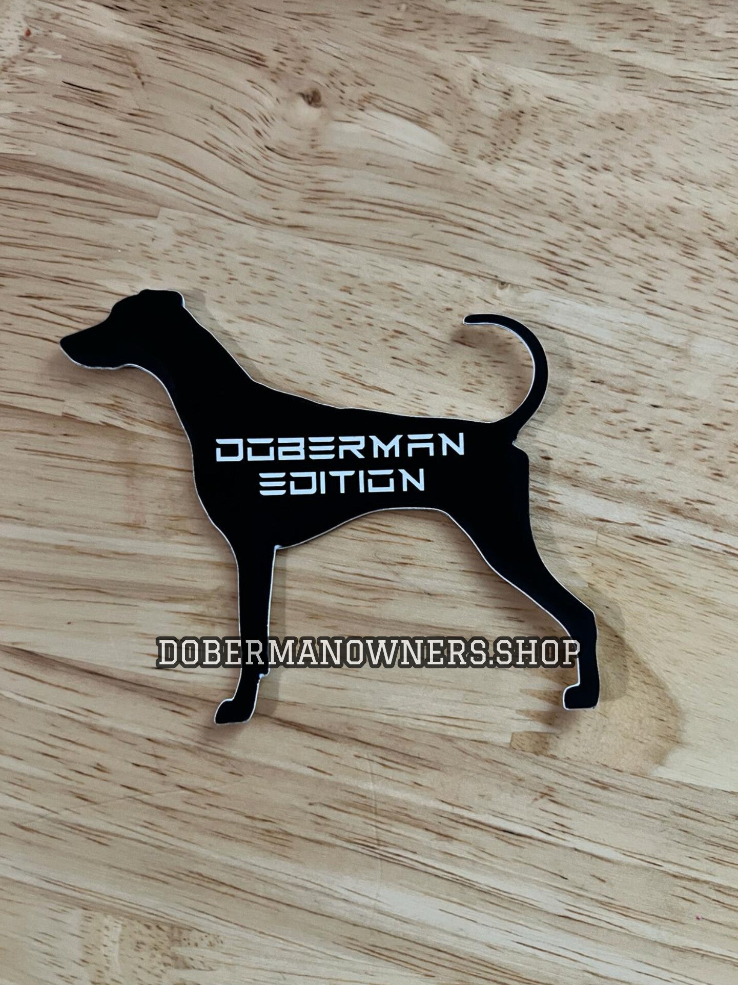 Doberman Edition 1, 2 & 3 Vinyl Cut 3M Vehicle Emblem