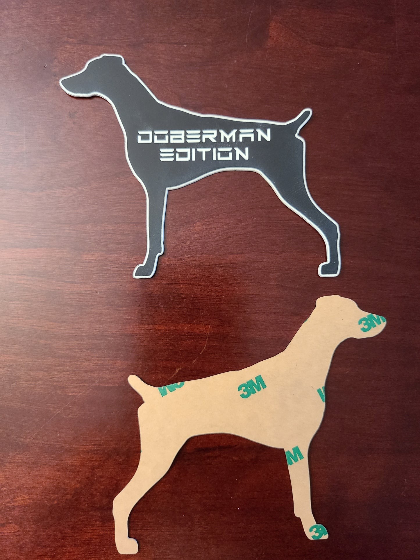 Doberman Edition 1, 2 & 3 Vinyl Cut 3M Vehicle Emblem