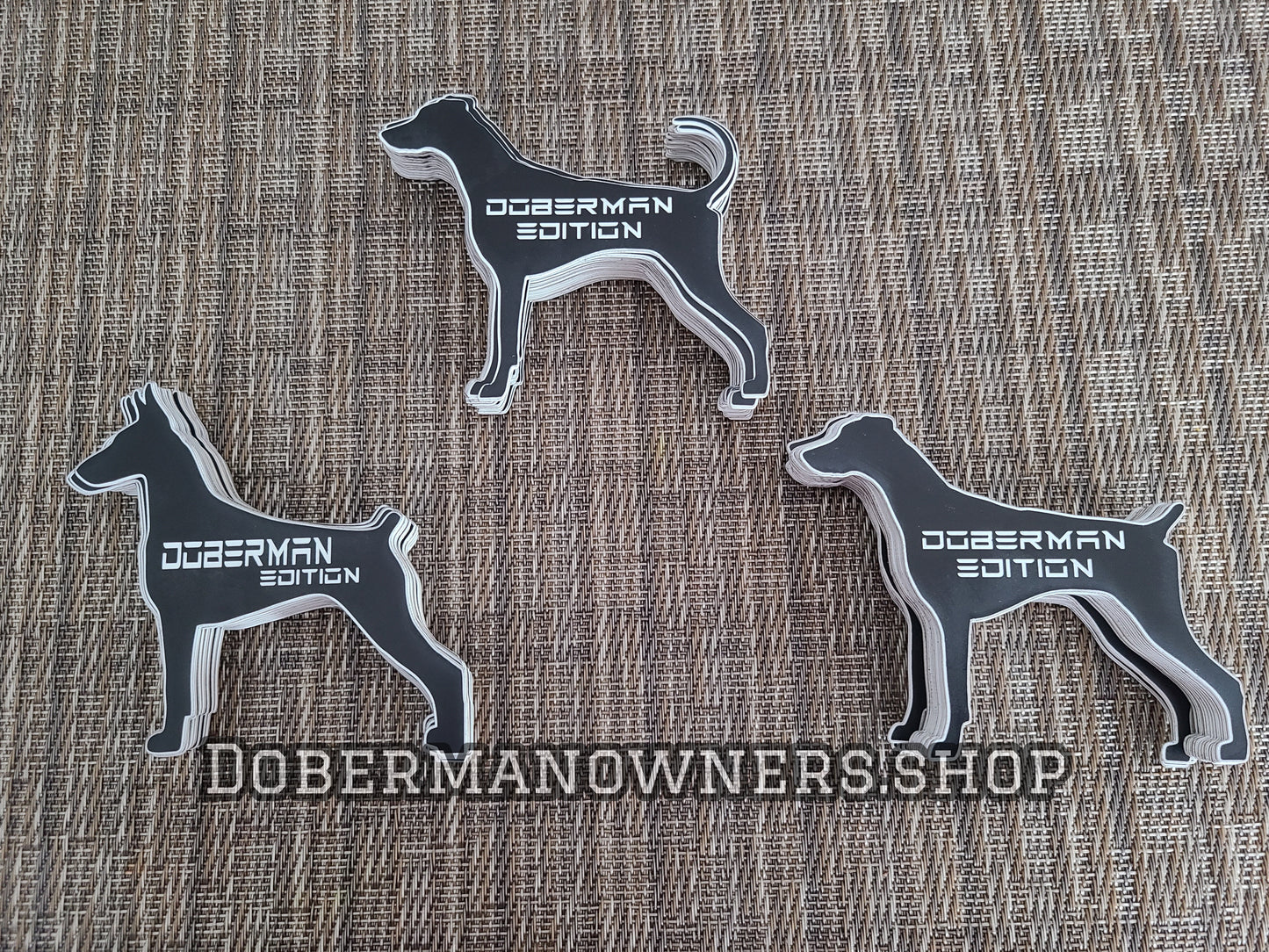 Doberman Edition 1, 2 & 3 Vinyl Cut 3M Vehicle Emblem