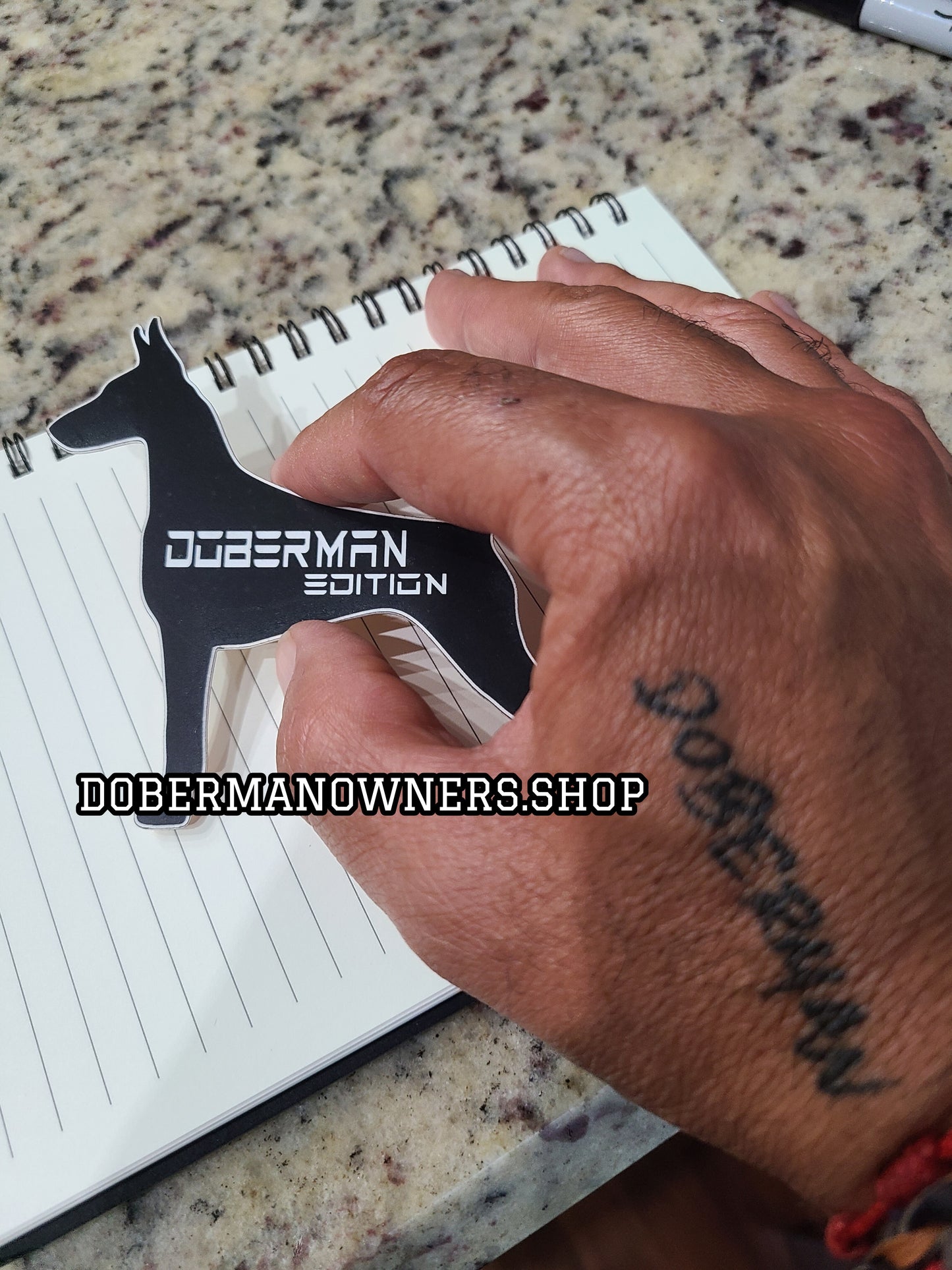 Doberman Edition 1, 2 & 3 Vinyl Cut 3M Vehicle Emblem