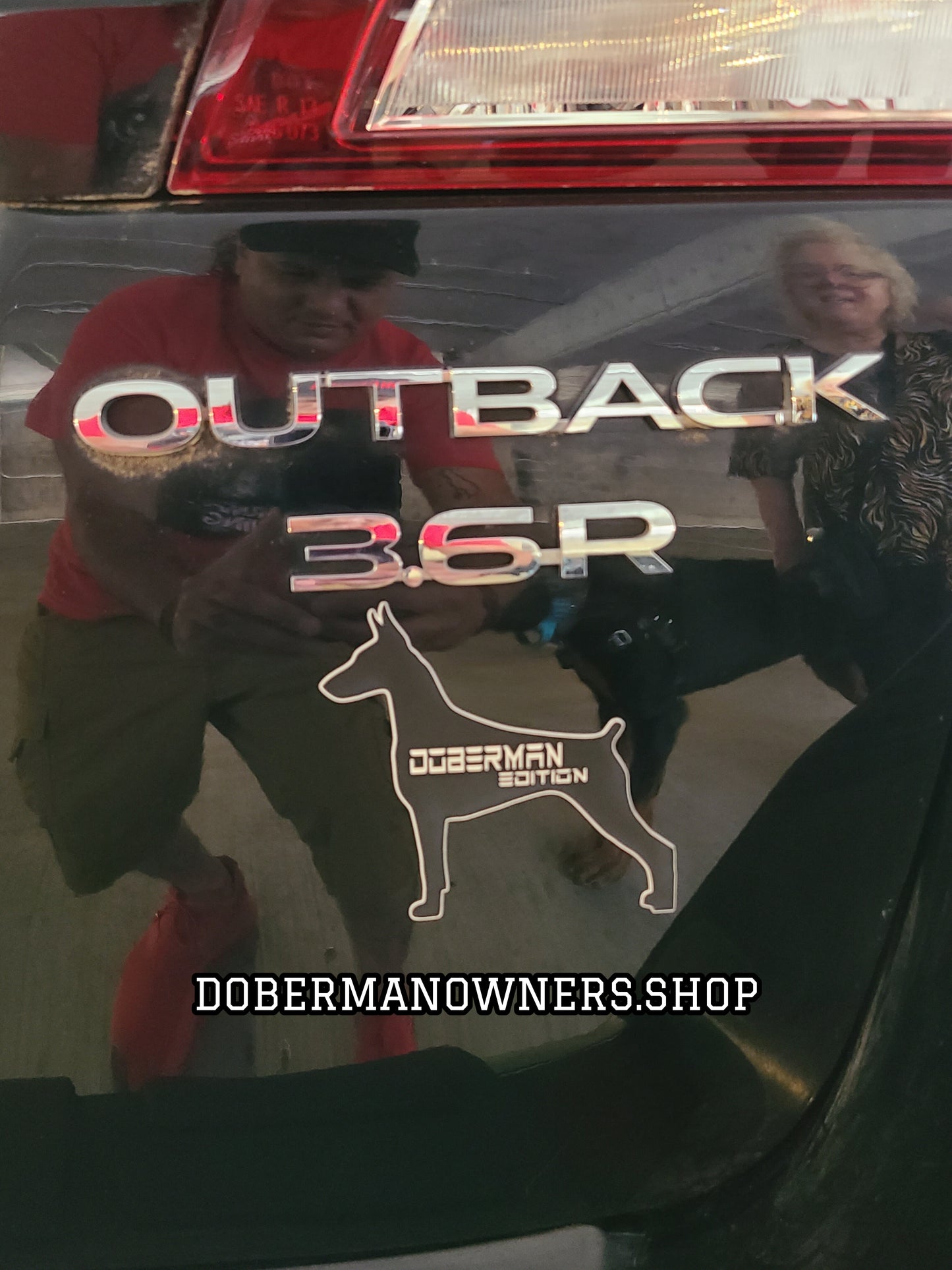 Doberman Edition 1, 2 & 3 Vinyl Cut 3M Vehicle Emblem
