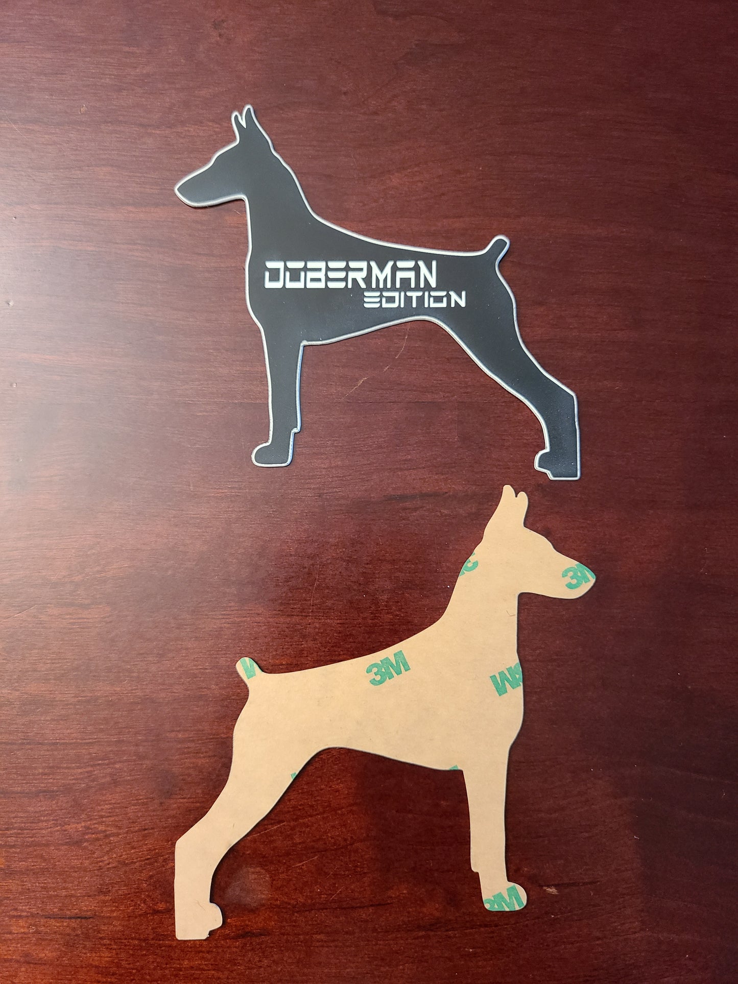 Doberman Edition 1, 2 & 3 Vinyl Cut 3M Vehicle Emblem
