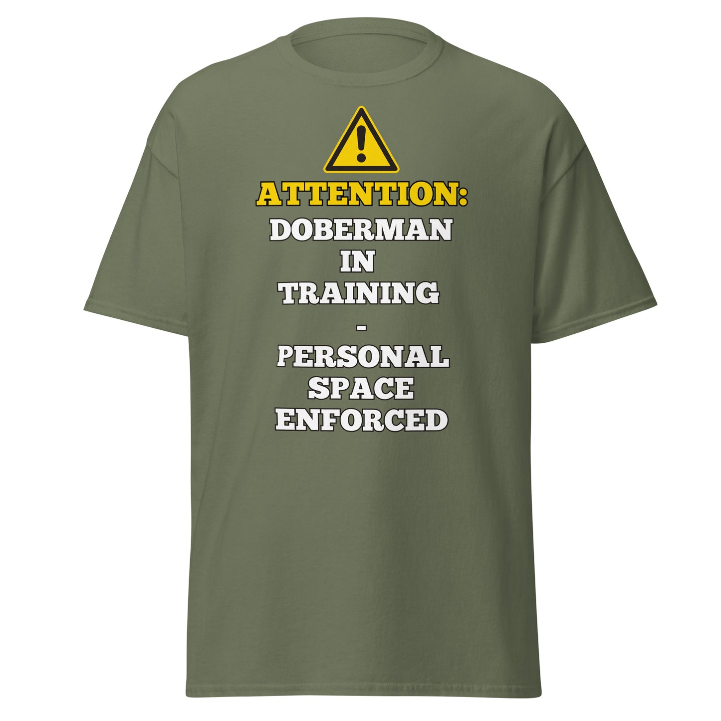 Warning 02 Unisex classic tee