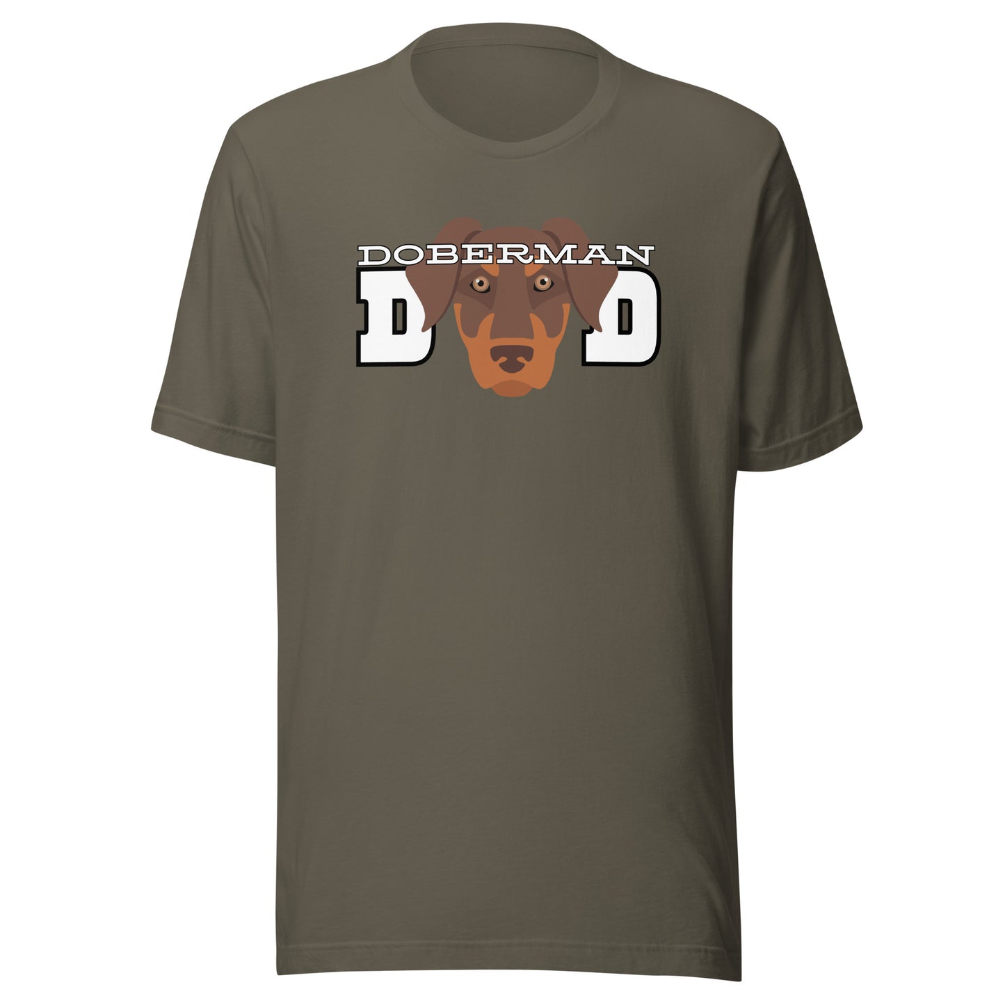 Doberman Dad 4 Unisex t-shirt
