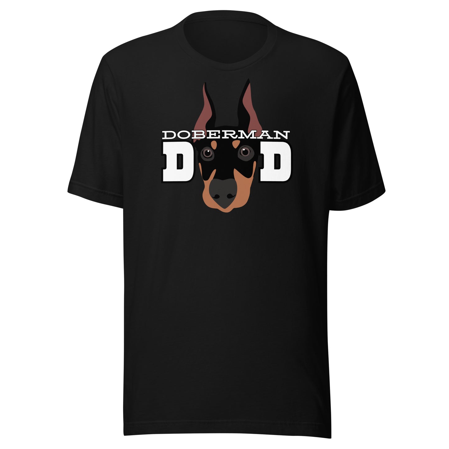 Doberman Dad 12 Unisex t-shirt